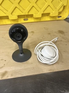 Google Nest Cam Indoor Security Camera A0005 1st Gen, Wire, Plug, Magnetic Stand - Picture 1 of 11