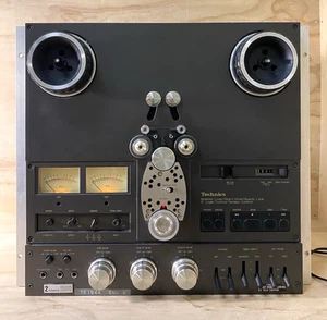 TECHNICS RS 1500US REEL TO REEL Tape Recorder Powers on, Runs not sound tested - Picture 1 of 14