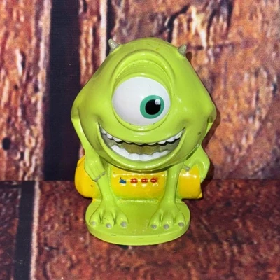 Disney Pixar Monsters Inc Mike Wazowski 2" Vinilo PVC Coleccionista Figura Verde Foto 1 de 4