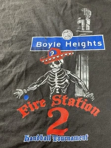 LAFD Los Angeles Fire T-Shirt Herren 2XL Boyle Heights Handball Station 2 *mark - Bild 1 von 18