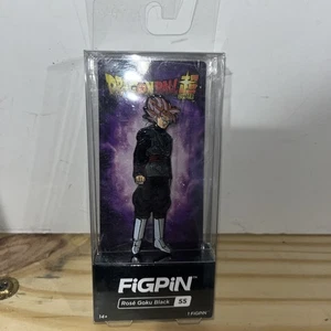 FiGPiN Super Saiyan Rosé Goku Black (55) - Dragon Ball Super Pin - Picture 1 of 4