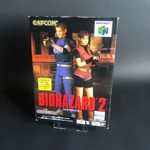 Biohazard 2 Resident Evil 2 Nintendo 64 N64 JAP NUS-P-NB5J - Imagen 1 de 14