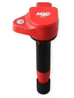 MSD Ignition Coil Blaster Style Red For Acura For Honda V6 Qty 6 (MSD-82 (82376) - Image 1 of 4