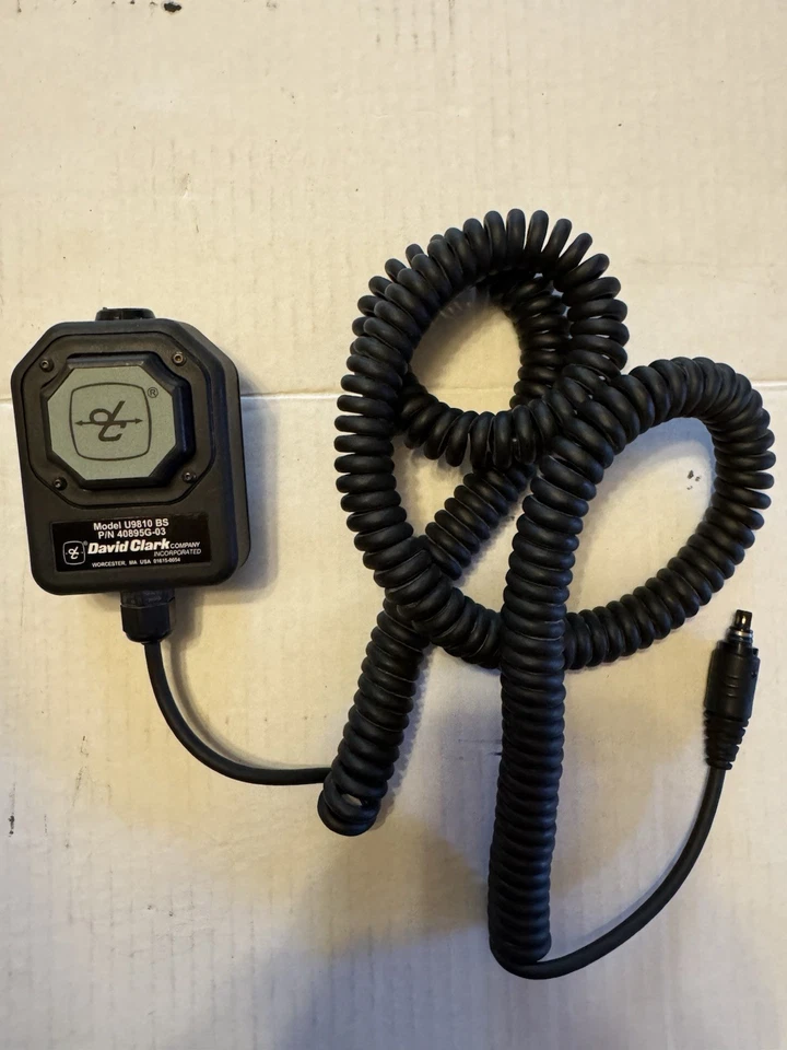 David Clark U9810 Belt Station for Aviation Headset 40895g-03 - Image 1 of 4