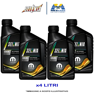 SELENIA WR FORWARD 0W30 OLIO MOTORE ACEA C2 EURO 6 FIAT 955535-DS1 C2 4 LITRI - Immagine 1 di 4