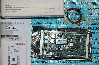 Liebert OC-DO Discrete Output Interface Card Opencomms Kit 416181G1 OCDO New - Image 1 of 3