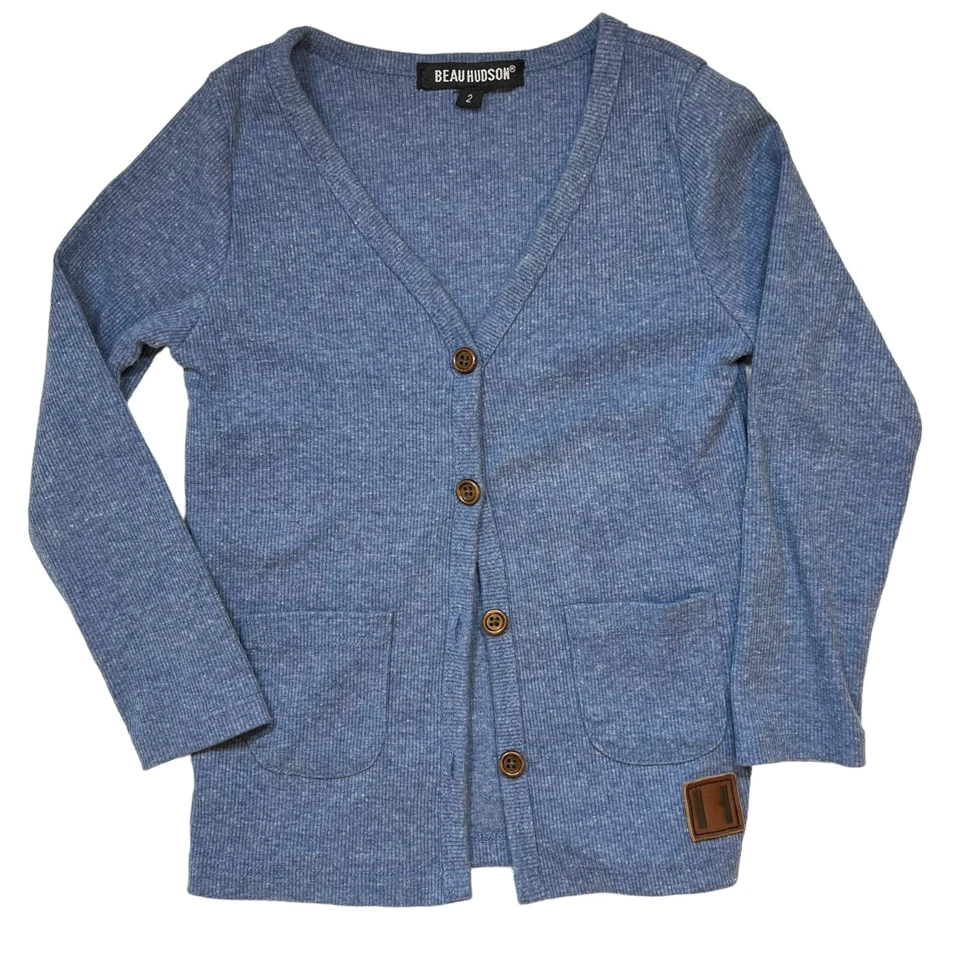 Beau Hudson Blue Cardigan Size 2 - Image 1 of 4