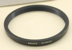 Filtro ad anello adattatore Bower serie 7 58 mm USATO - Y623 - Foto 1 di 2