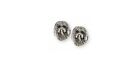 Tibetan Terrier Earrings Jewelry Sterling Silver Handmade Dog Earrings TTR1-2E