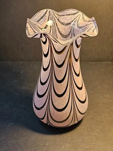 Hervorragender 10 x 6 Wirbel rosa/lila und schwarz Pontiel auf Unterseite geblasen - Bild 1 von 7