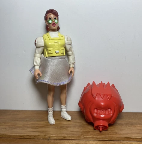 Janine Melnitz Screaming Heroes The Real Ghostbusters 1988 Kenner Vintage Cover