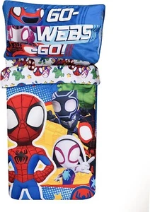 New Marvel Spidey & His Friends Toddler Sheet Set for Kids 3 PCS Bedding Set - Picture 1 of 9