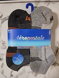 Calcetines deportivos de corte bajo Aeropostale para hombre 8 pares talla 6-12 acolchados absorbentes - Imagen 1 de 10