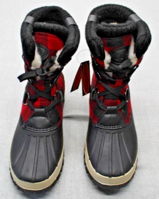 Lugz Stormy Black/Red/Cream WSTORMT-0750 Stormy Boots Women's 9 M New With Tags - Image 1 of 4