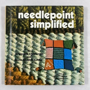 Needlepoint Simplified By Sonie S. Ashner and Jo I. Christensen Hardcover 1971 - Imagen 1 de 4
