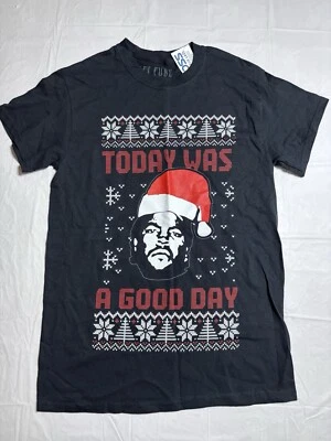 Ice Cube Men's Today Was a Good Day Christmas Holiday T-shirt NEW Small Black - Image 1 of 4