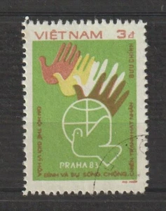 1983 Vietnam Stamps World Peace Conference Scott # 1348 Cto Never Hinged     - Picture 1 of 1