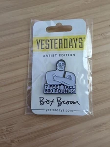 Yesterdays (SDCC) San Diego Comic Con Artist Edition Pin - Box Brown - Picture 1 of 1