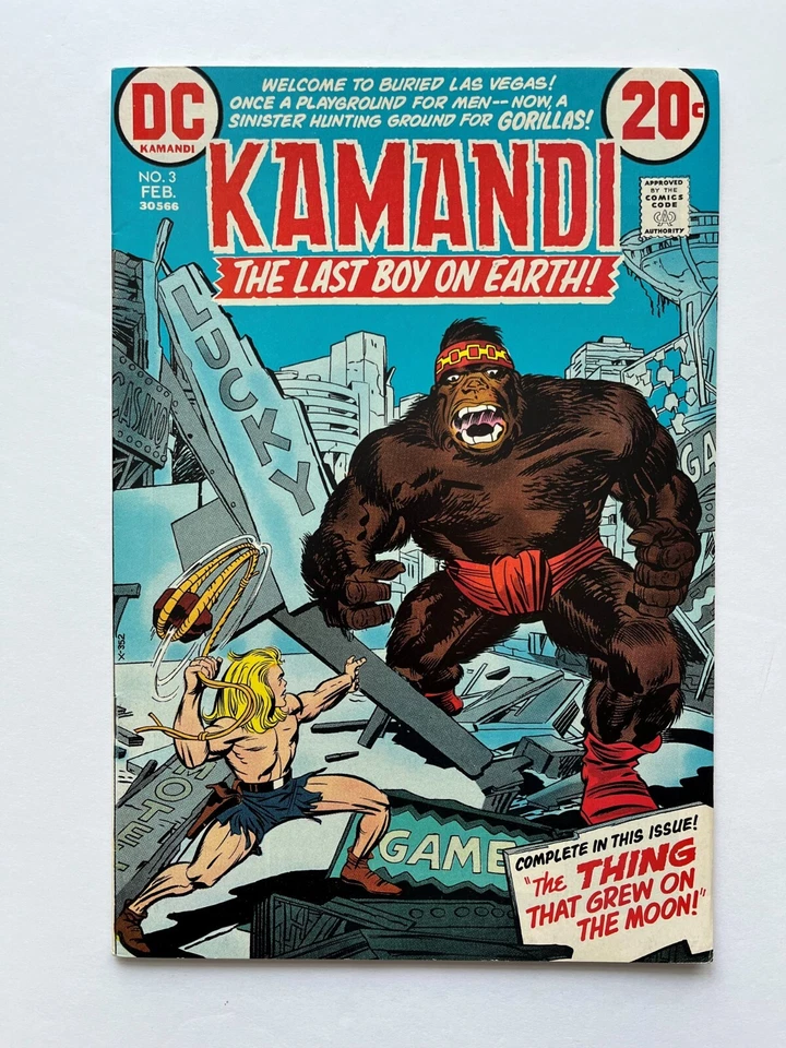 Kamandi The Last Boy on Earth (DC) Vol 1  Issue# 3 Feb 1973 VG/Fine condition - Image 1 of 4