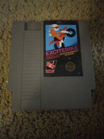 excitebike nes game cartridge Nintendo 