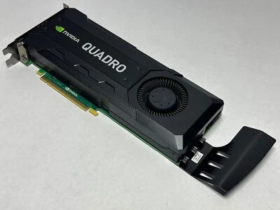 Графический процессор HP Nvidia Quadro K5200 8 ГБ GDDR5 765150-001 с кронштейном - Изображение 1 из 4