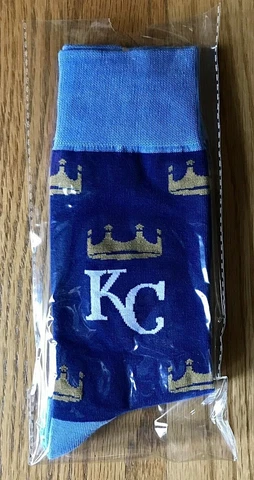 Kansas City Royals SGA 2021 Exclusive Season Ticket Member STM, Crown Socks, New Cover