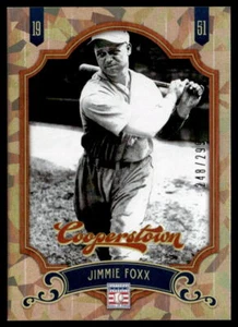 2012 Panini Cooperstown #51 Jimmie Foxx /299 Baseball Philadelphia Athletics - Picture 1 of 2