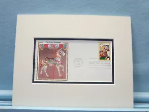 Das Karussell oder Karussell Briefmarke & Ersttagsbrief eigener Briefmarke - Bild 1 von 1