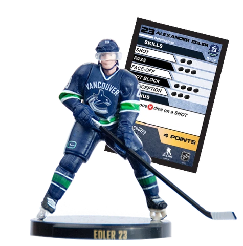 2015-16 15/16 Imports Dragon NHL Hockey Alexander Edler Vancouver Canucks 2.5' Cover