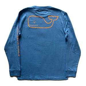 VINEYARD VINES Boys GLOW IN THE DARK Whale Pocket T-Shirt Tee Shirt NWT MEDIUM - Picture 1 of 7