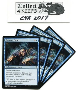 Magic Magic The Gathering Eternal Masters 2015: 4x x4 forma gaseosa azul juego sin jugar 051 - Imagen 1 de 1