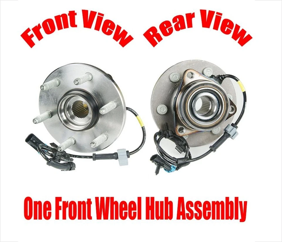 Подшипник ступицы колеса в сборе датчик ABS GM 99-06 4-колесный привод Silverado 1500 - Изображение 1 из 4