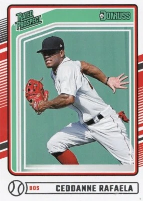 2024 PNINI DONRUSS RATED PROSPECT CEDDANNE RAFAELA RC #128 - Image 1 of 2