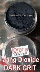 WP17 DAVART DAVE'S WEATHERING POWDERS ALL NATURAL PIGMENT MANGANESE DIOXIDE - Bild 1 von 2