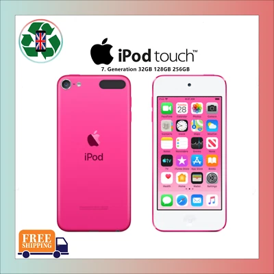 Apple iPod Touch 7th Generation Pink 256GB 128GB 32GB media player /retail box - Image 1 of 4