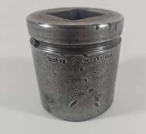 Snap On Industrial Tools # IM645 1-1/2" Drive 6 Point 2" Impact Socket IM 645 - Foto 1 di 4