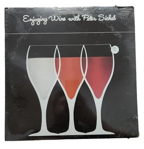 RARE Enjoying Wine With Peter Sichel LP Vinyl Sealed In Shrink NEW - Picture 1 of 2