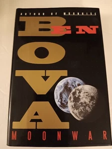 Moonwar Hardcover Book by Ben Bova 1998 Avon Books First Edition With Jacket - Picture 1 of 3