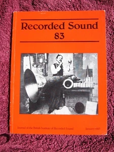 1901 Lionel Mapleson Cylinder Project BIRS British Institute RECORDED SOUND 1983 - Picture 1 of 4