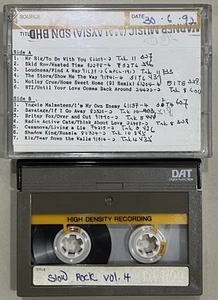 Yngwie Malmsteen Skid Row Kix Loudness Mr Big DAT Digital Audio Tape Cassette - Picture 1 of 3