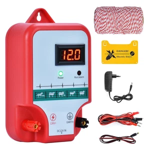 15Km Recinzione Elettrica per Animali,Elettrificatore per Recinto Elettrico,Reci - Foto 1 di 12
