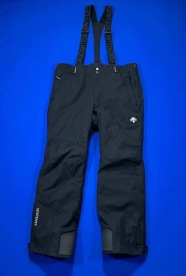 DESCENTE Funcional Sportsystem Hombre Negro Esquí Baberos Pantalones TALLA 44 (4XL) Foto 1 de 4