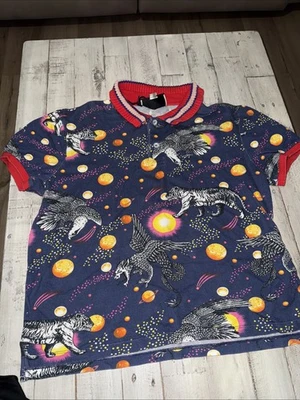 Real Gucci Shirt Never Worn Kids Boys Size 12 -14 Two Buttons - Image 1 of 4