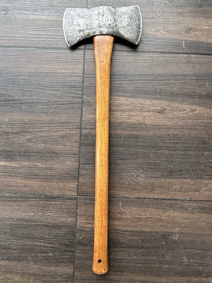 Hacha de crucero de doble broca True Temper Flint Edge Kelley Works de colección  Foto 1 de 4