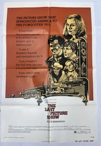 The Last Picture Show Original Movie Poster 1974  Vintage  27x40" Bridges 74/155 - Picture 1 of 7