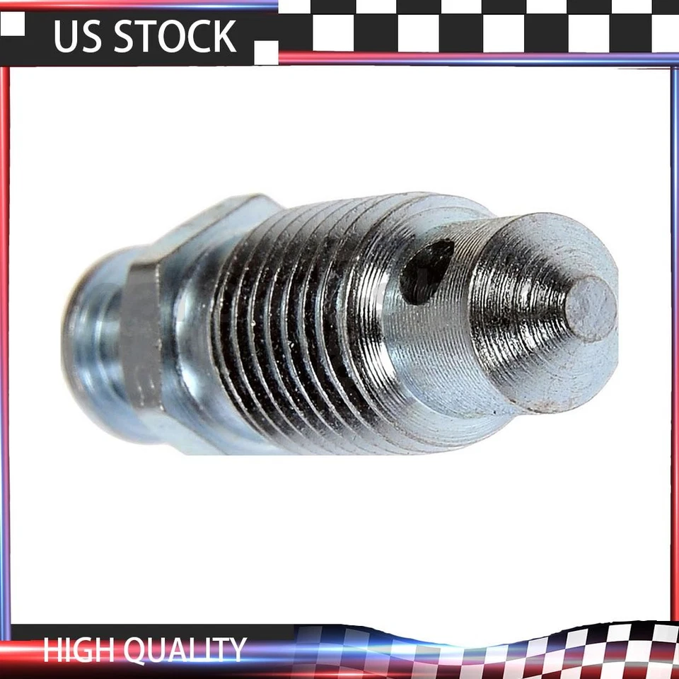 1 parafuso sangrador de freio dianteiro compatível com Chevrolet K30 Pickup 4.1L 5.0L 4.8L 6.6L 5.7L - Imagem 1 de 4