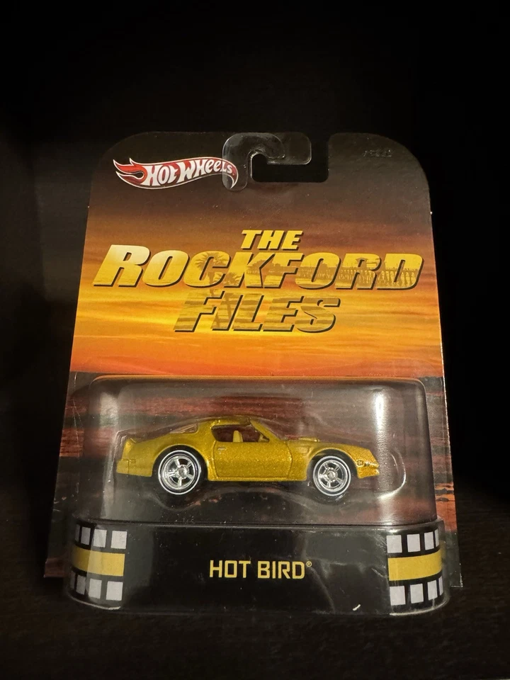 HOT WHEELS RETRO ENTERTAINMENT THE ROCKFORD FILES GOLD HOT BIRD Foto 1 de 1