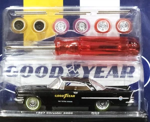 M2 Machines 57 1957 Chrysler 300C Auto-Wheels Good Year Car w/Extra Wheels Tires - Picture 1 of 2