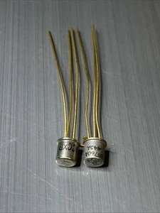 QTY 2 - 2N760A Gold Lead Transistors NOS, Various Manufacturers - Picture 1 of 1