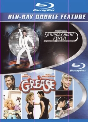Grease / Saturday Night Fever Blu-ray Double Feature John Travolta - Image 1 of 4